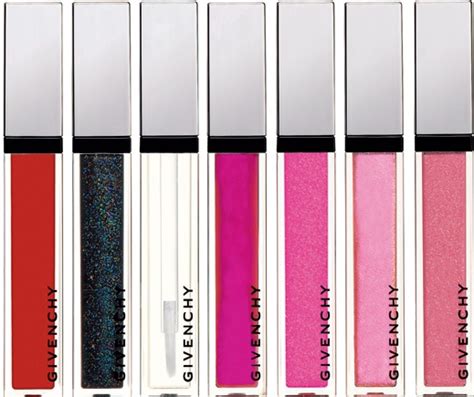 givenchy electric purple lip gloss|Givenchy lip set.